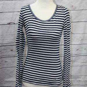 Striped Aeropostale Long Sleeved T Shirt